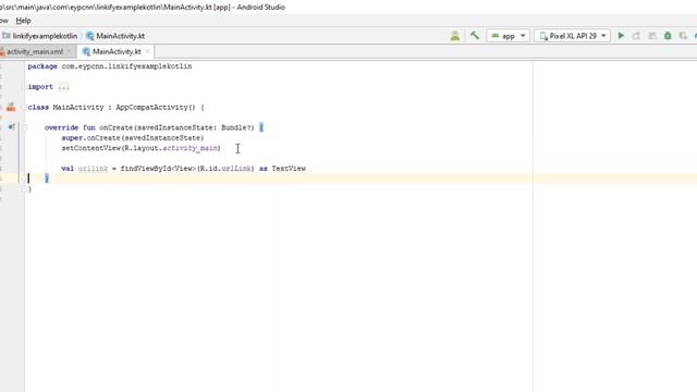 Android Studio - (Kotlin) Linkify смотреть онлайн