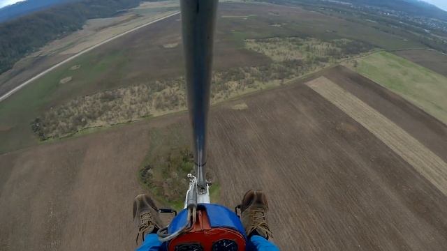 Дельталёт. Псебай. Взлёт-посадка смотреть онлайн