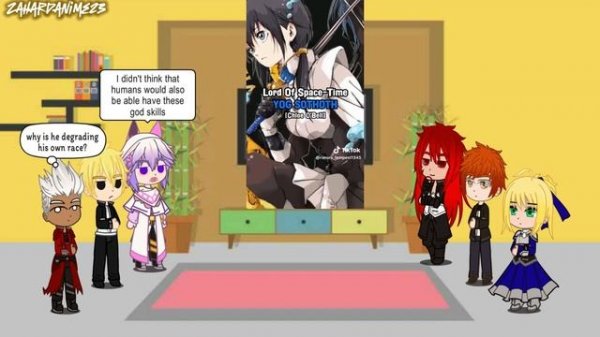 Fate react to Rimuru/Cosmic Rimuru | All Parts | Gacha Reaction