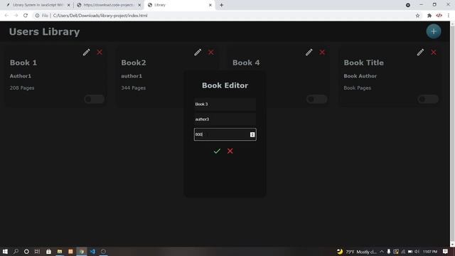 Library System In JavaScript With Source Code | Source Code & Projects смотреть онлайн