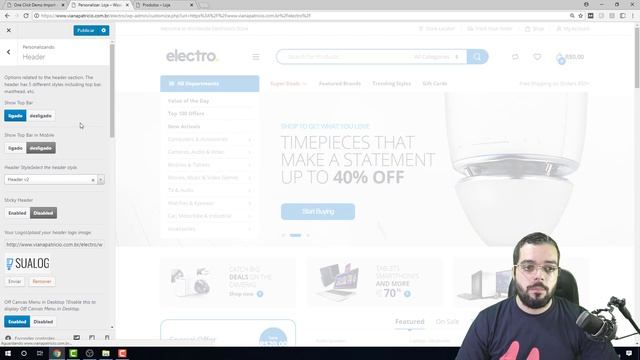 Electro - Melhor Tema para Loja (e-commerce) WordPress смотреть онлайн