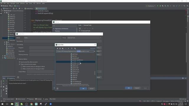 Convert Qt Designer ui file to Python file using Pycharm External Tools смотреть онлайн
