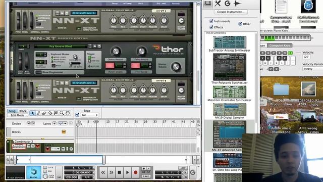 Reason 5 Combinator Tutorial (basics and understanding) propellerhead смотреть онлайн