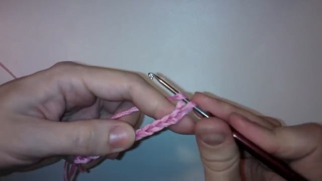 Как вязать в 3 нити с одного мотка/клубка без разрывов/узелков Школа МК смотреть онлайн