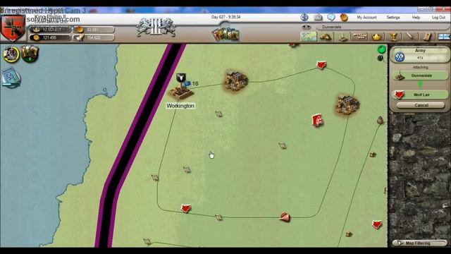 Stronghold Kingdoms - How to attack with your parish смотреть онлайн
