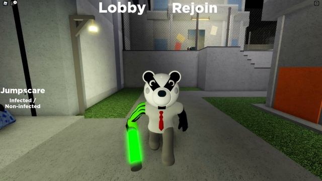 Badgy vs Daisy non Infected Jumpscare - Roblox Piggy смотреть онлайн