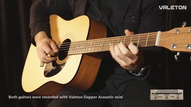 Valeton Dapper Acoustic Mini - Acoustic Effects Strip Demo смотреть онлайн
