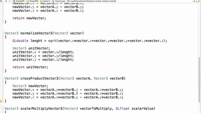 OpenGL/ C++ FPS Tutorial part 22: The first person camera part 2 смотреть онлайн