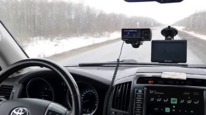 Разгон 0-100 Toyota Land Cruiser 200 4.5 тюн 330 сил