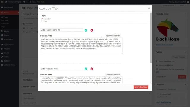 Making WordPress shortcodes user friendly and editable смотреть онлайн