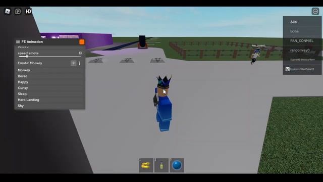 Fe Animation Script Roblox смотреть онлайн