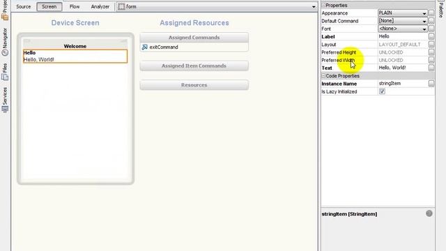 How to create GUI and run a project J2ME by drap and drop in Netbean смотреть онлайн