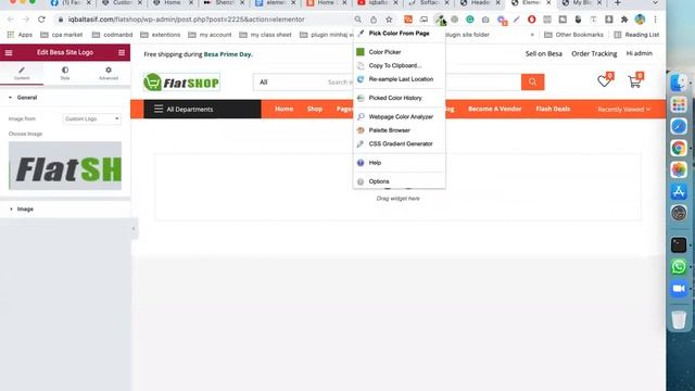 How to Besa Elementor Marketplace WooCommerce Theme Customize смотреть онлайн