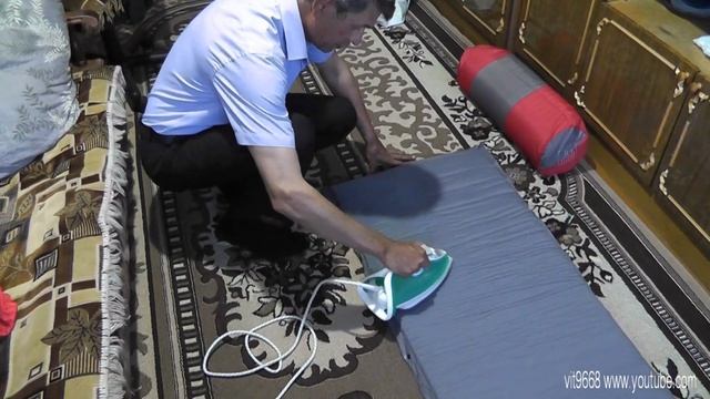 Коврик самонадувающийся.Вздулся пузырь. смотреть онлайн