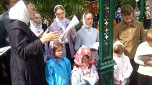 12.8.2013 день рождения Цесаревича Алексия, хор Иоанна Дамаскина