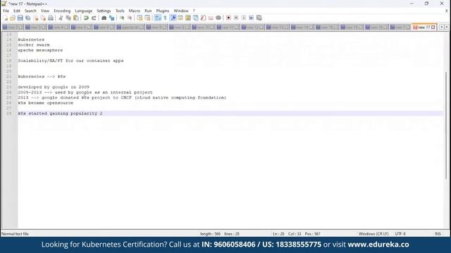 Kubernetes 1o1 - What is Kubernetes? | Kubernetes Tutorial | Edureka Live смотреть онлайн