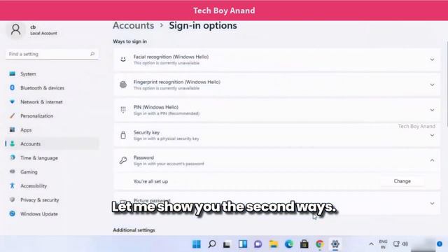 How To Easily Change Your Password in Windows 11 | How To Change Password In Windows 11 смотреть онлайн