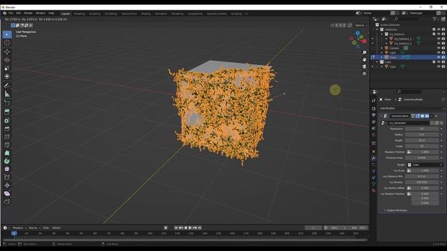 FREE Geometry Node Ivy Generator for Blender! смотреть онлайн