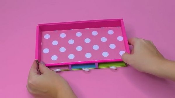 Cardboard crafts // Cool organizers and pencil cases for storing stationery