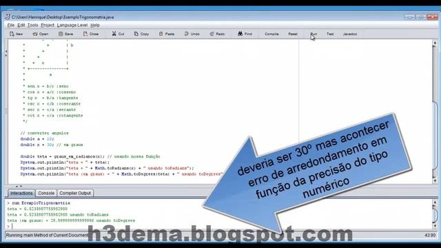 java.Math - trigonometria смотреть онлайн