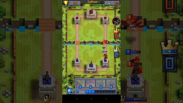 New Clash!?!?CRAFT ROYALE-CLASH OF PIXELS смотреть онлайн