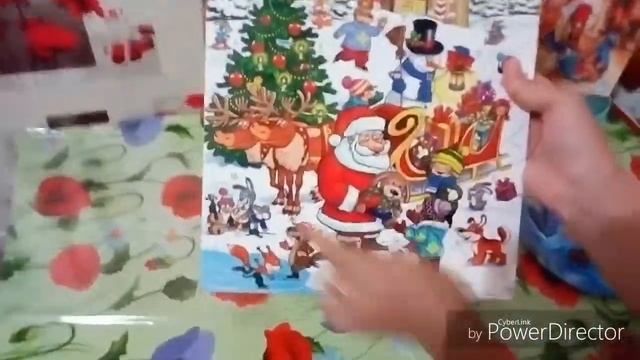 Шоколадные новогодние календари. Распаковка. смотреть онлайн