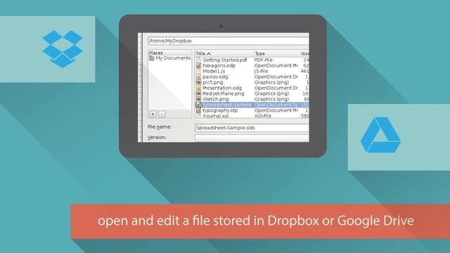 LibreOffice Calc on rollApp смотреть онлайн