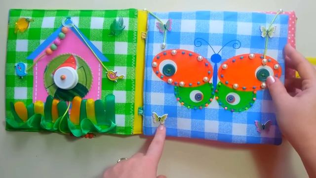 Мягкая развивающая книжка для Ванечки (г.Красногорск, Московская область) смотреть онлайн