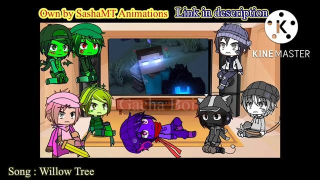 Monster School react to Herobrine vs Null | @sashamtanimations3761 | Link in description смотреть онлайн