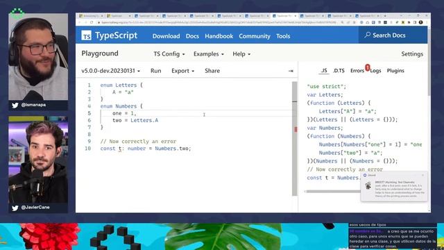 Novedades en TypeScript 5.0 | #laFunción 8x18 смотреть онлайн