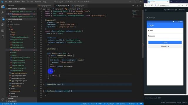 Ionic 4 CRUD application with firebase database смотреть онлайн