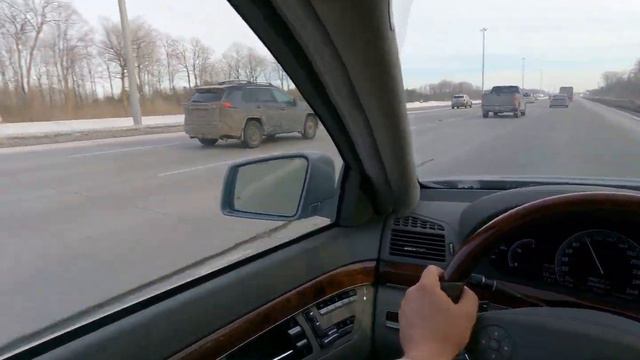 Mercedes-Benz S-klass 450 4matic V8(POV test drive) BruTal acceleration. Airplane ✈️ sound смотреть онлайн