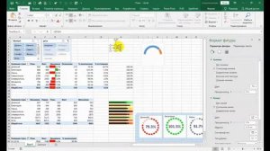 Excel Отчет контроль выполнения плана Часть 3