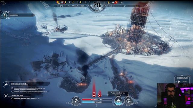 LA SOCIEDAD DE LA NIEVE #01 ❄️ FROSTPUNK 2024❄️Gameplay en español смотреть онлайн