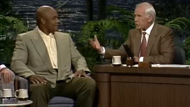 George Foreman Cracks Up Johnny | Carson Tonight Show смотреть онлайн