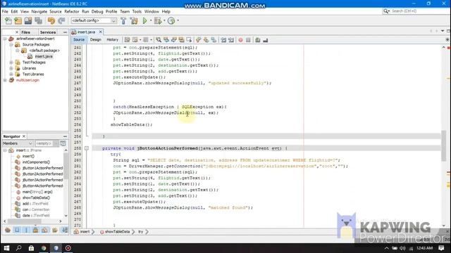 Airline Flight Reservation | Admin can Insert, Update, Delete, Search flights || JAVA || MySQL смотреть онлайн