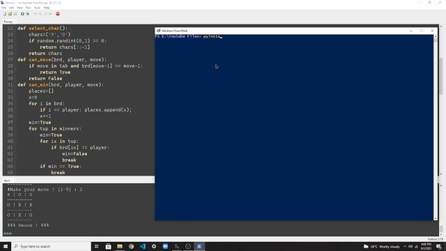 Converting a python script file into an executable file. смотреть онлайн