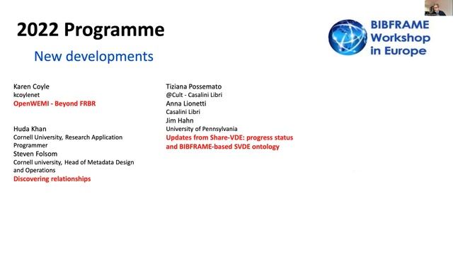 Update on BIBFRAME смотреть онлайн