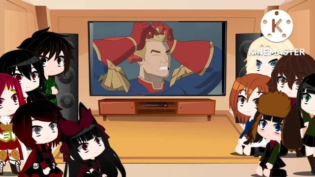 GuP & GATE ft. Ruby & Akame react to Omni-Man vs Homelander | Gacha Club Reaction S2 Part 9 ( 1/3 ) смотреть онлайн