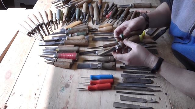 Инструмент для резьбы по дереву, обзор резцов смотреть онлайн