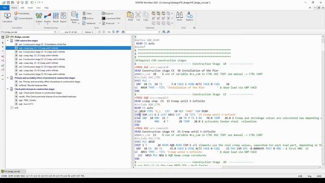 Bridge Design Training #10 - Construction Stage Manager (CSM) смотреть онлайн