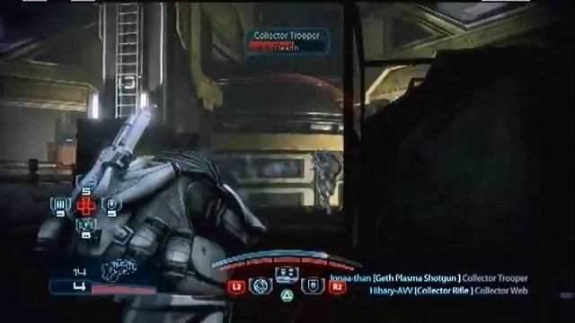 Mass Effect 3 multiplayer gameplay Volus Sentinel (Collector) silver смотреть онлайн