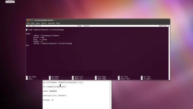 ubuntu lirc setup - initiate a script with your remote смотреть онлайн