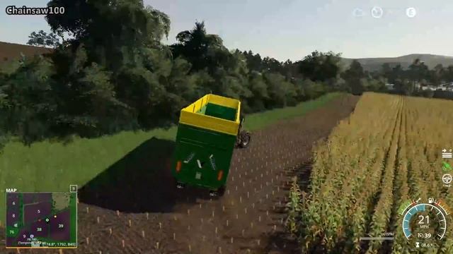 CORN SILAGE WORK Farming Simulator 19 Timelapse - Purbeck Valley Farm FS19 Ep 19 смотреть онлайн