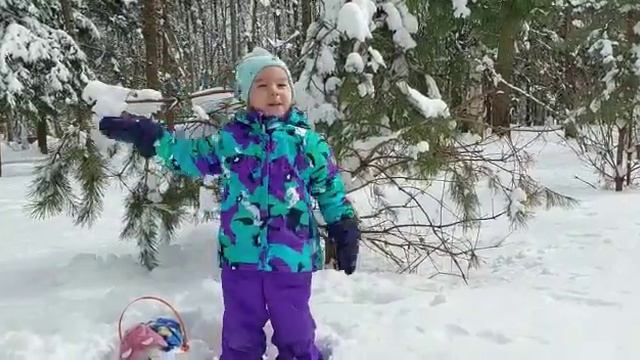 Ф.Тютчев "Зима недаром злится", рассказывает Хитрихеева Ольга, 4 года смотреть онлайн