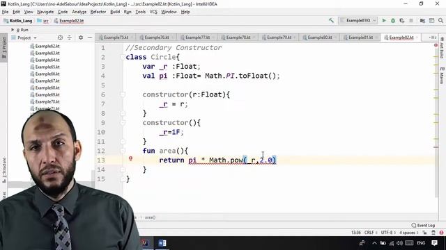 67 Anroid Kotlin OOP Constructors Secondary Constructor and Overloading Functions смотреть онлайн
