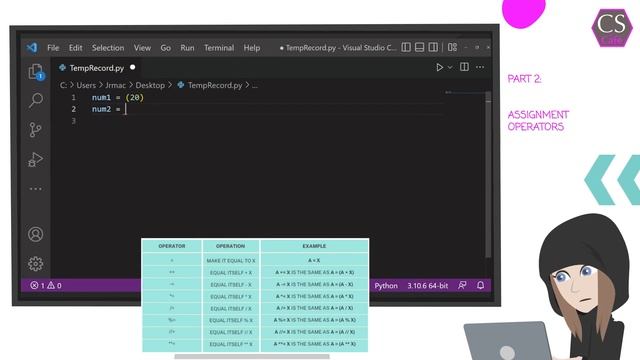 LEARN PYTHON PART 3: Performing calculation and getting to know operators. Zero to hero in 10 steps смотреть онлайн