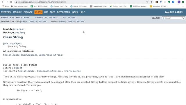 Java: char varaiables and closer look at Strings смотреть онлайн
