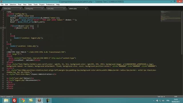 PHP - TP: Créer un espace membre (3/3) смотреть онлайн