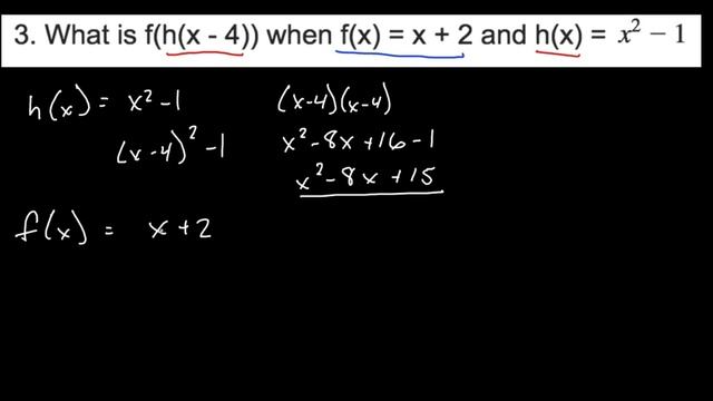 The best way to solve nested function questions - SAT Math смотреть онлайн